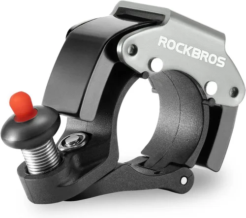 Miniatura 8 de ROCKBROS Campanas de bicicleta Campanas MTB ocultas Campanas de bicicleta para manillares de 22.2mm, más de 100dB, timbre de sonido claro y largo