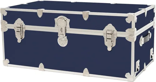 Miniatura 24 de Rhino Trunk & Case Maletero grande clásico, 32 x 18 x 14 pulgadas, capacidad de más de 1500 libras, muchos colores, tapa de cierre suave. Fuerte