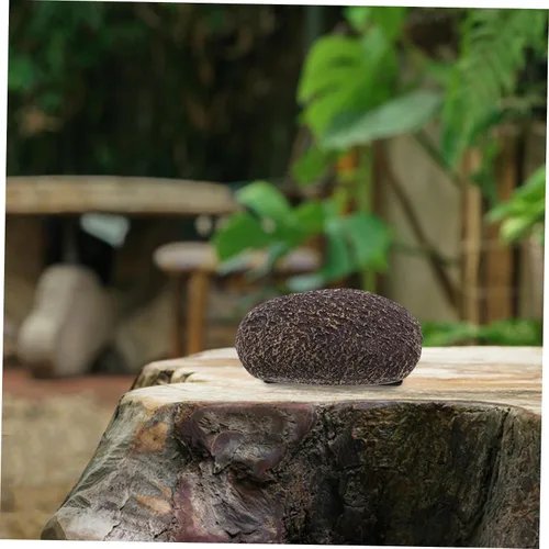 Miniatura 7 de Ocultador de llaves de roca falsa para exteriores, caja de almacenamiento de llaves de piedra decorativa para jardín, porche, patio, doble propósito