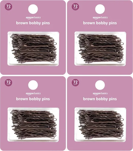 Miniatura 8 de Amazon Basics Bobby Pins in Case Black 72 Count