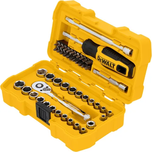 Miniatura 4 de DEWALT Juego de herramientas mecánicas de 50 piezas con accionamiento de 1/4" (DWMT45422)