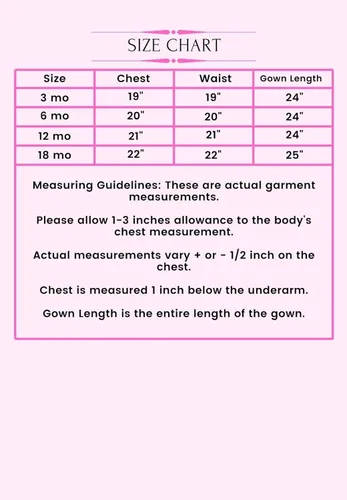 Miniatura 3 de Vestido de Bautismo para Niña Bebe - Vestido de Bautizo para Niña Bebe