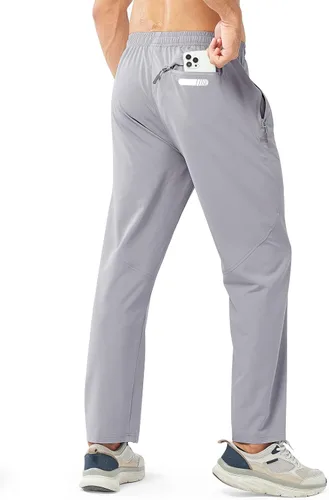 Miniatura 3 de NORTHYARD Pantalones deportivos para correr para hombre, ligeros, pantalones de senderismo para entrenamiento, gimnasio, correr, pantalones