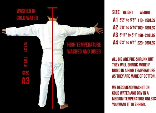 Miniatura 5 de Su Jiu Jitsu Gear - Uniforme Premium de Jiu Jitsu Brasileño 350450 con cinturón