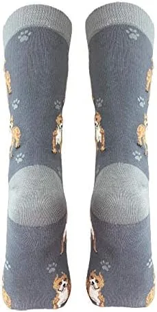 Miniatura 4 de Calcetines para amantes de las mascotas, divertidos, para todas las estaciones, talla única, para mujeres y hombres, regalos de gatos y perros
