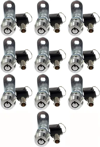 Miniatura 20 de Cerradura de leva tubular con llaves extraíbles.