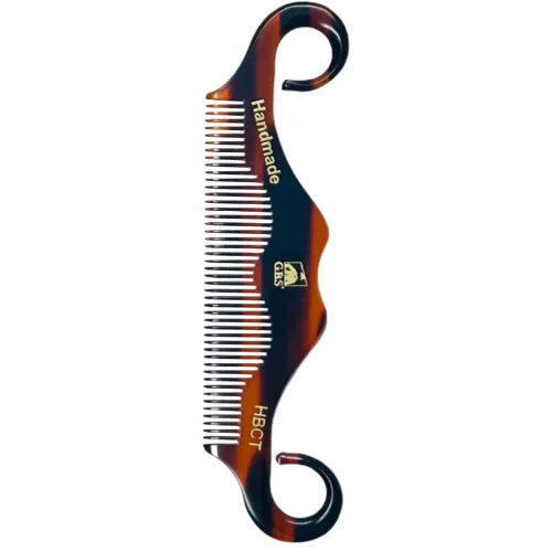 Miniatura 2 de G.B.S Aseo para hombre, hecho a mano de acetato de celulosa de calidad, antiestático, sin adherencia, sin enganches, bordes lisos