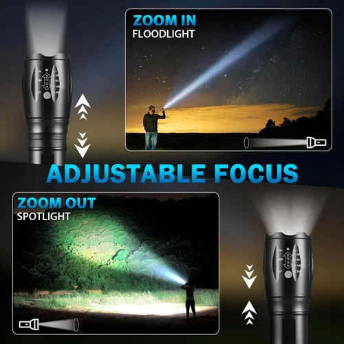 Miniatura 3 de Paquete de 6 pequeñas linternas UV de luz negra, linternas de luz UV de 395 nm, linterna LED portátil de luz negra, mini detector de luces negras