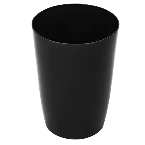 Miniatura 8 de Mini cesta de basura – Cubo de basura de plástico pequeño y duradero – Parte superior abierta sin tapa, perfil delgado para espacios compactos