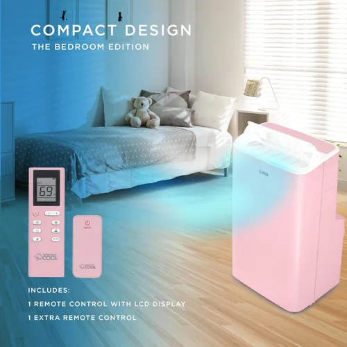 Miniatura 5 de COMMERCIAL COOL Aire acondicionado portátil, deshumidificador y ventilador, aire acondicionado portátil de 9,000 BTU cubre hasta 400 pies cuadrados