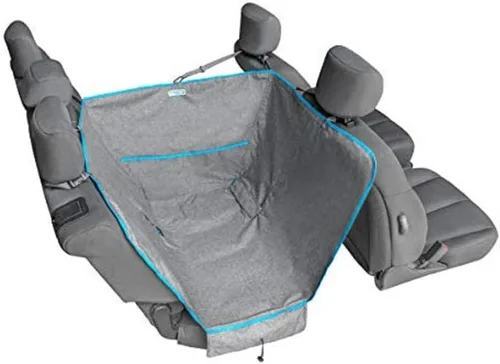 Miniatura 7 de Kurgo Funda de asiento para perro Fundas de asiento de banco de automóvil para mascotas Protector de funda de asiento trasero para perros