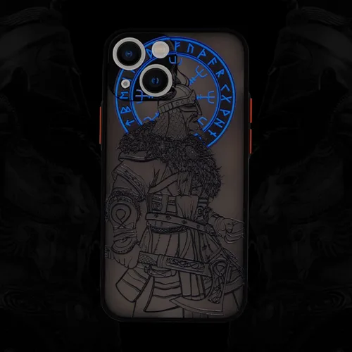 Miniatura 14 de Cool Gladiator - Funda para teléfono con relieve 3D, compatible con iPhone 7/8/SE, transparente esmerilado y moderno