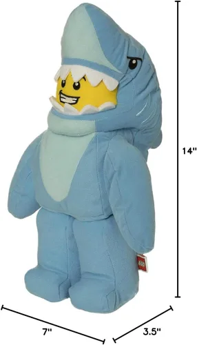 Miniatura 5 de Lego Minifigure Shark Suit Guy 14" Personaje de peluche