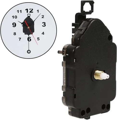 Miniatura 2 de Focket Movimiento de reloj de cuarzo, reloj de pared preciso para bricolaje, mecanismo de péndulo, piezas de repuesto para el hogar, sala de estar