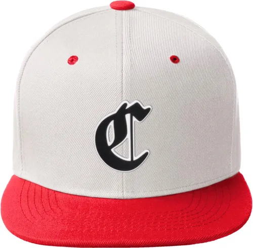 Miniatura 1517 de Daxton Gorra clásica con visera de billete plano con letras del alfabeto inglés antiguo de la A a la Z