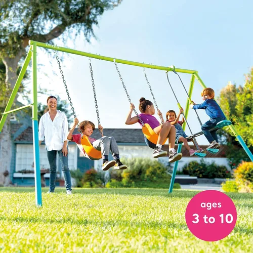 Miniatura 5 de INTEX Juego de columpios resistente para patio trasero