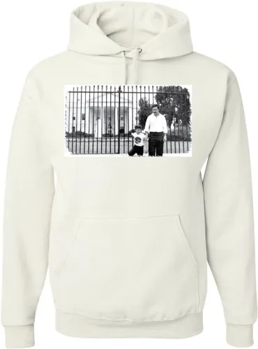 Pablo Escobar Medellin Cartel Cocaine Cowboys White House Picture Pop Culture Unisex Graphic Sudadera con capucha