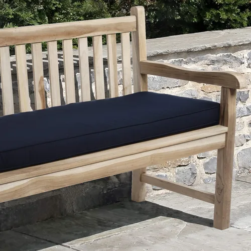 Miniatura 29 de Sorra Home CBENCH - Cojín de banco para interiores y exteriores, 60 pulgadas de ancho x 18 pulgadas de profundidad, color plateado fundido Sunbrella