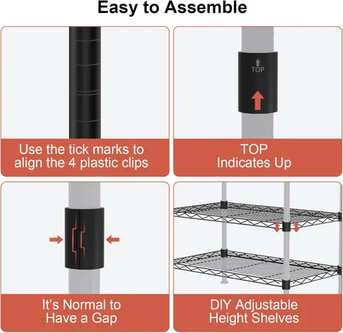 Miniatura 7 de VyGrow Perchero de Ropa, Perchero de Ropa para Colgar Ropa, Sistema Organizador de Closet Ajustable de 3 Niveles con Cajón Barra para Colgar