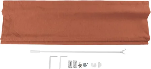 Miniatura 9 de TWOPAGES Isabella Persiana Romana Sin Taladro Sin Cordón de Lino con Textura de Algodón para Ventanas, Hecha a Medida Persiana Romana de Ventana #02