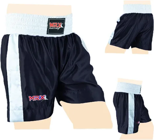Miniatura 4 de Pantalones cortos de boxeo para hombre, para entrenamiento de boxeo, fitness, gimnasio, pelea, artes marciales, mauy, tailandés, kickboxing, ropa