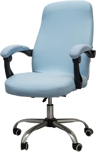 Miniatura 43 de Melaluxe - Funda elástica universal para silla de oficina, cubierta para silla de escritorio, fundas deslizantes para silla de computadora