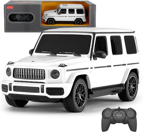Miniatura 7 de Coche de control remoto a escala 1:24 para Mercedes G63, modelo de autos RC de 2.4 GHz, vehículo eléctrico de carreras deportivas, regalo para Rojo