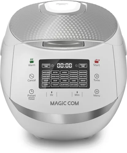 Miniatura 9 de MAGiC COM Arrocera digital multifuncional para 10 tazas sin cocinar (20 tazas cocidas), olla eléctrica programable 15 en 1 para arroz y granos