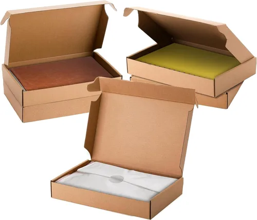 Miniatura 5 de Cedilis Paquete de 30 cajas de envío de 12 x 8 x 2 pulgadas, cajas de correo de cartón corrugado marrón, cajas de correo medianas para envío