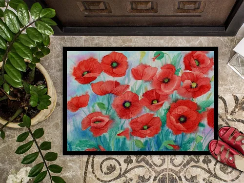 Miniatura 3 de Caroline's Treasures IBD0258JMAT - Tapete para puerta delantera, 24 x 36 pulgadas, para interiores y exteriores, para entrada, antideslizante