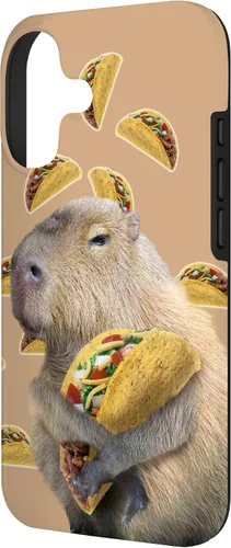 Miniatura 2 de Capybara Capybaras Eating Taco - Carcasa para iPhone 17