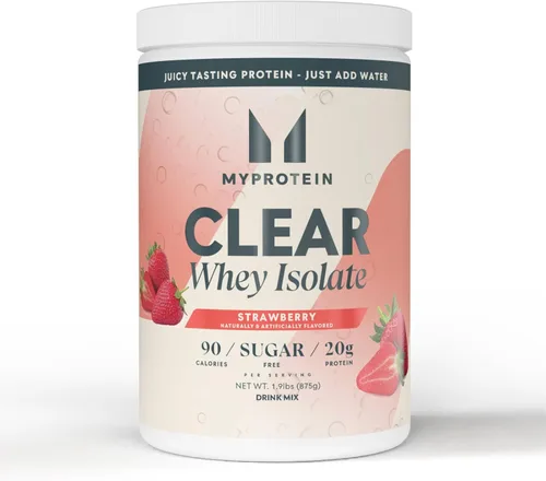 Miniatura 13 de Myprotein Polvo de Proteína Aislada de Suero Claro, 20 Porciones (0.5kg) Sabor Frambuesa Azul, 20g de Proteína por Porción, Mezcla de Bebida