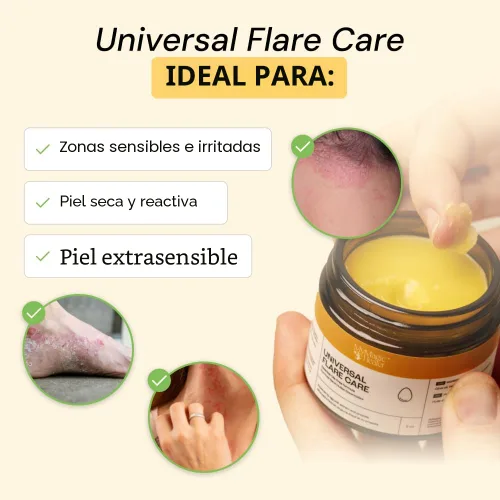 Miniatura 3 de MyMagicHealer Universal Flare Care Sin aceite esencial Alivio para erupciones, eczema, psoriasis, hidradenitis supurativa, impétigo, dermatitis