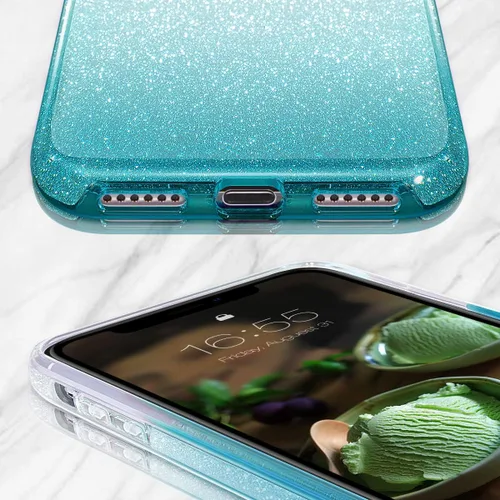 Miniatura 3 de MATEPROX Funda protectora compatible con iPhone 11 Pro Max, bonita funda protectora Bling Sparkle para iPhone 11 Pro Max de 6.5 pulgadas