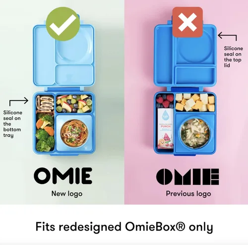 Miniatura 5 de Omie Caja (paquete de 2) recipientes para salsas a prueba de fugas, recipiente para aderezo de ensalada, recipiente de condimentos con tapas