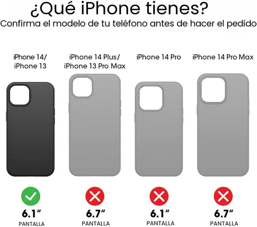 Miniatura 2 de OtterBox Funda de cristal de confianza para iPhone 14, iPhone 13 Pro, iPhone 13, iPhone 16e, iPhone 17e, transparente
