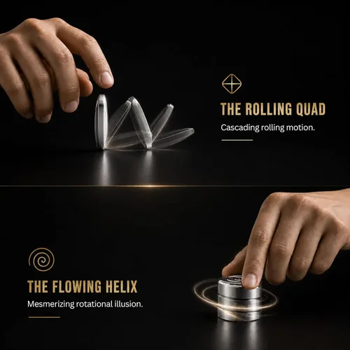 Miniatura 5 de The Executive Fidget Set Juguetes Sensoriales de Estimulación Premium para Alivio del Estrés para Adultos con TDAH, Ansiedad Decoración