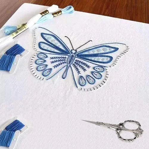 Miniatura 6 de Tijeras vintage BIHRTC estilo europeo para bordado, costura, artesanías, trabajos de arte y uso diario, Plateado