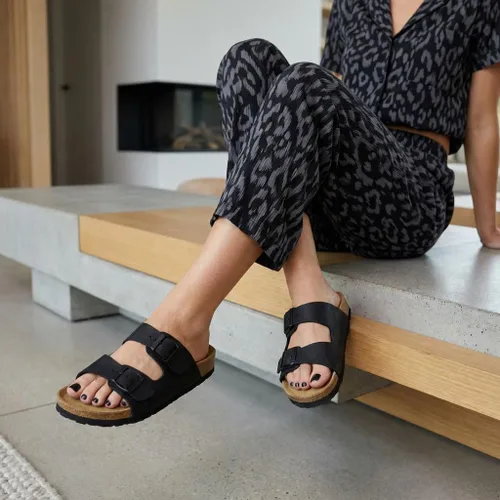 Miniatura 3 de CUSHIONAIRE Lane - Sandalias con plantilla de corcho para mujer, muy cómodas