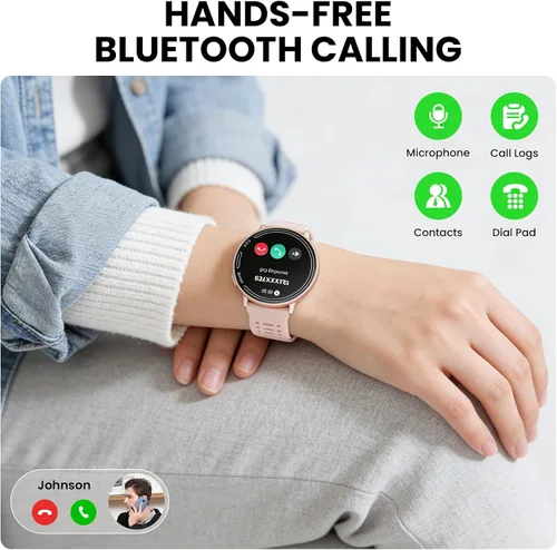 Miniatura 4 de Reloj inteligente para hombres y mujeres con GPS integrado, más de 100 modos deportivos con pantalla HD de 1.39 pulgadas, respuesta/hacer llamadas