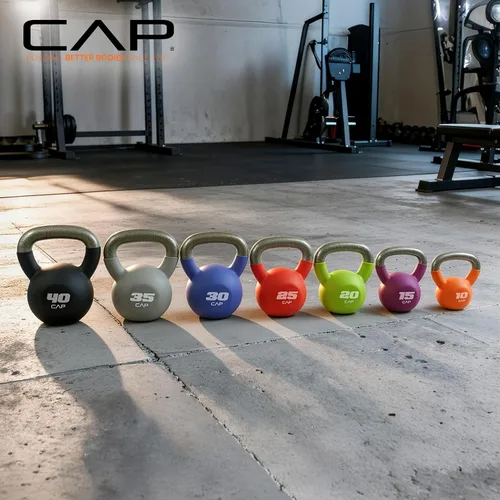 Miniatura 7 de CAP Neoprene Coated Kettlebells - Multiple Sizes