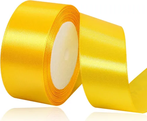 Miniatura 8 de Cinta de satén color burdeos de 1-1/2 pulgadas x 25 yardas, cinta de tela de poliéster de color sólido para envolver regalos, manualidades, hacer