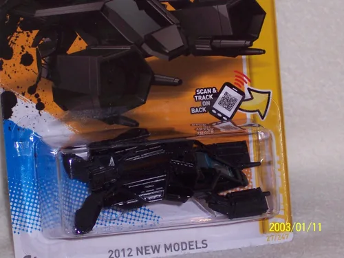 2012 LANZAMIENTO HOT WHEELS BATMAN THE DARK KNIGHT RISES NUEVOS MODELOS SERIE EL BAT DIE-CAST, BATMAN THE BAT TOY