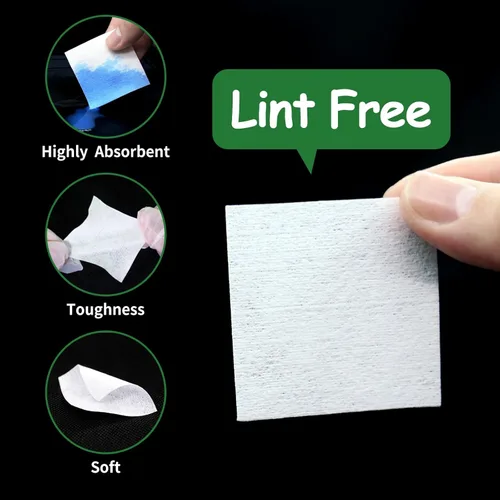 Miniatura 2 de Cotton Gun Cleaning Patches + Needle Odorless CLP Oil，Lint Free Gun Cleaning Cloth,Wipes for Pro Shot Pistol/All Caliber of Firearms Gun Cleaning