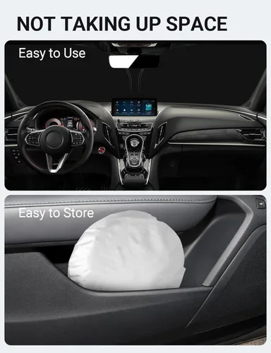 Miniatura 436 de Proadsy Parasol plegable para parabrisas delantero 2026, ajuste personalizado, accesorios para CRV SUV LX EX EX-L EX-L Navi Touring 2017-2022