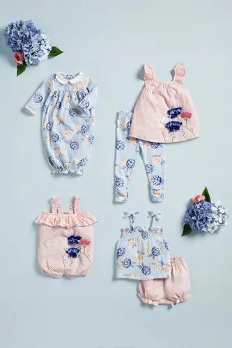 Miniatura 2 de Mud Pie Hydraqngea - Manga larga para niña talla 0-3M