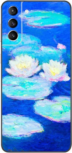Miniatura 95 de Berkin Arts Funda compatible con Samsung Galaxy S22 Ultra, funda de silicona Art Nouveau Floral Flower (Clematis by Alphonse Mucha)