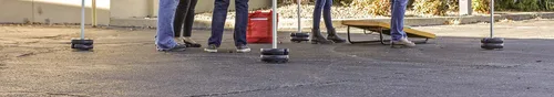 Miniatura 13 de US Weight Juego de 4 Pesas para Toldo de 20 Libras con Diseño Anti-Pellizco - Fácil Instalación y Remoción para Asegurar Tiendas de Campaña, Toldos