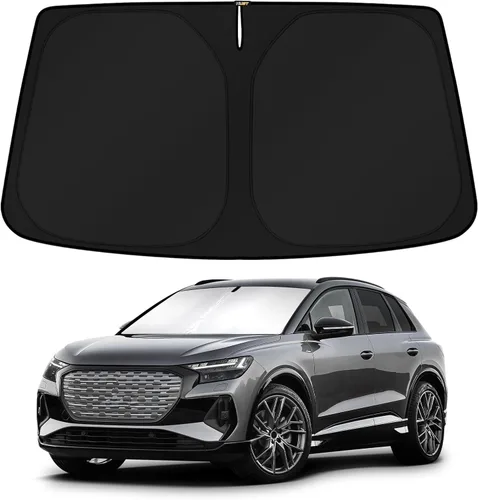 Miniatura 43 de KUST - Parasol plegable para parabrisas para Ford Ranger, accesorios 2019-2025 2026, parasol personalizado para ventana, protector solar plegable