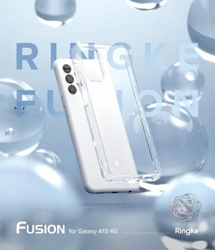 Miniatura 9 de Ringke Fusion - Funda compatible con Samsung Galaxy A13 (4G LTE), transparente, delgada, parte trasera dura, a prueba de golpes, de poliuretano